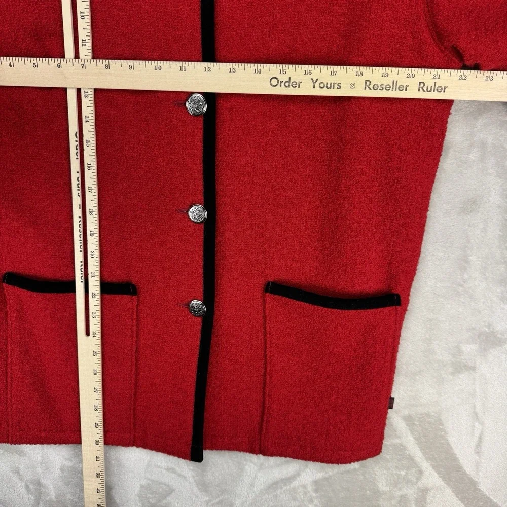 Woolrich Jacket Womens Small Red‎ Wool USA Made Heritage Outdoor Cottage Core